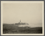 Montauk Light. Erected 1795. Stands 160 feet above the sea level, the tower
itself rises 100 feet from its foundation. Montauk Point. Montauk, East Hampton
