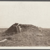 View of den on hill top. West of Lake Wyandanch. Montauk, East Hampton