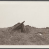 View of den on hill top. West of Lake Wyandanch. Montauk, East Hampton