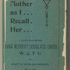 My mother as I recall her 