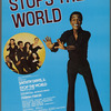 Poster for Sammy Davis, Jr.'s appearance in Stop the World - I Want to Get Off