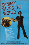 Poster for Sammy Davis, Jr.'s appearance in Stop the World - I Want to Get Off