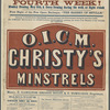 O.I.C.M. Christy's Minstrels