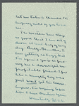 Willa Cather to Blanche Knopf, November 1, 1936