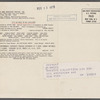 Postcard for AMAS Repertory Theatre production of It's So Nice to Be Civilized