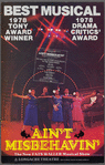 Poster for Ain't Misbehaving at the Longacre Theatre