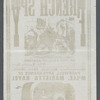 Broadside announcement for Marietta Ravel performing in the pantomime The French Spy at the Academy of Music