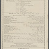 Program for Shuffle Along at Selwyn's Theatre, Park Square, Boston