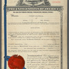 Wave motor patent application and certificate