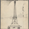 Portable tower sprinkler