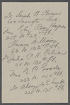 First meeting notes of the Schomburg Committee of the Trustees