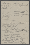 First meeting notes of the Schomburg Committee of the Trustees