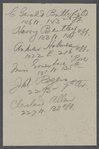 First meeting notes of the Schomburg Committee of the Trustees