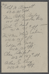 First meeting notes of the Schomburg Committee of the Trustees
