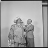 Richard Wentworth in costume for "Falstaff" with unidentified man