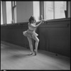 Maria Youskevitch at the barre