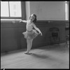 Maria Youskevitch at the barre