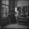 Maria Youskevitch and Melissa Hayden at the barre