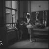 Maria Youskevitch and Melissa Hayden at the barre