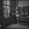 Maria Youskevitch and Melissa Hayden at the barre
