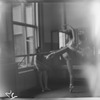 Maria Youskevitch and Melissa Hayden at the barre