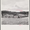 Rail fence near Granby, Colorado.