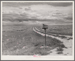 Ranch mailbox near Farson, Wyoming.