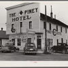 Hotel in Big Piney, Wyoming.