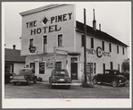 Hotel in Big Piney, Wyoming.