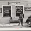 Hotel in Big Piney, Wyoming.