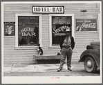 Hotel in Big Piney, Wyoming.