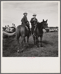 Indians watching the Crow fair at Crow Agency. Montana.