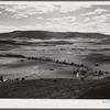 Ranches and farming land in the Yampa River Valley, Colorado.
