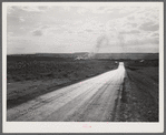 Highway leading to Grey Bull, Wyoming.