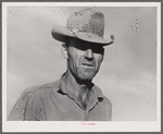 Man who farms for Mr. Beerman. Emblem, Wyoming.