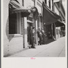 Main street of old mining town. Leadville, Colorado.