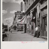 Main street of old mining town. Leadville, Colorado.