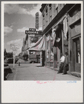 Main street of old mining town. Leadville, Colorado.