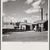 Homes in old mining town. Leadville, Colorado.