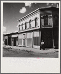 Stores in old mining town. Leadville, Colorado.