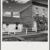 Homes in old mining town. Leadville, Colorado.