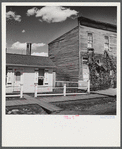 Homes in old mining town. Leadville, Colorado.