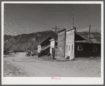 Ghost mining town coming to life because of defense mining boom. Montezuma, Colorado.