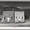 Ghost mining town coming to life because of defence mining boom. Montezuma, Colorado.