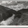 Frying Pan Creek, excellent fishing grounds. Near Meredith, Colorado.