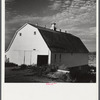 Barn on farm near Scottsbluff, Nebraska.