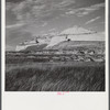 Site of Old Oregon Trail. Scottsbluff in the background. North Platte River Valley, Nebraska.
