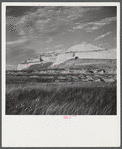Site of Old Oregon Trail. Scottsbluff in the background. North Platte River Valley, Nebraska.