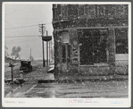 Post office in blizzard. Aspen, Colorado.