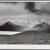 Twin Lakes with Mount Elbert and Mount Harvard after the blizzard. Colorado.